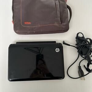 HP Windows 7 Black Mini Laptop with Glossy Finish